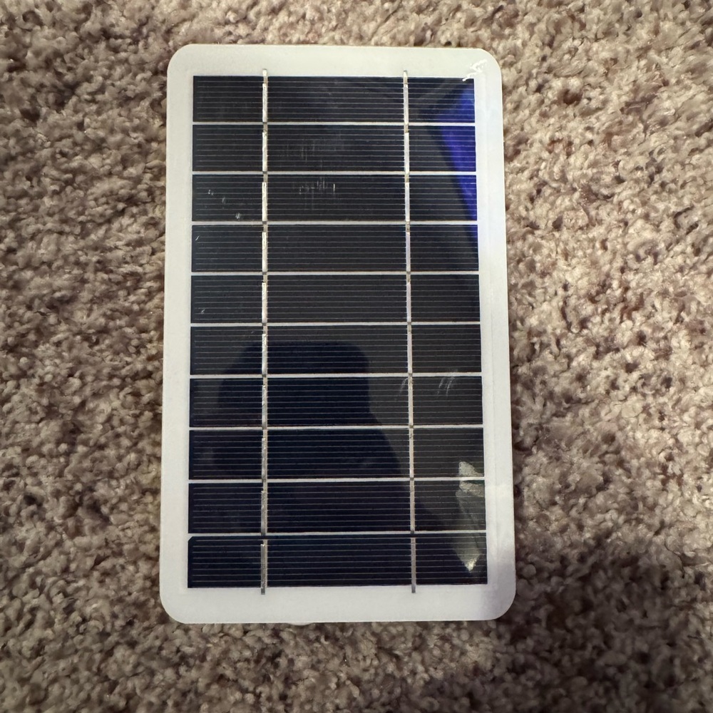 Compact Solar Panel Charger with USB outlet